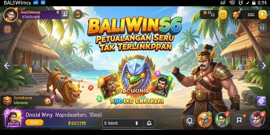 Tampilan menarik dari gameplay BALIWIN66 yang penuh petualangan.