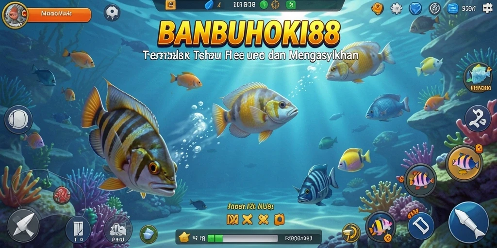 Tangkapan layar gameplay seru dari BANBUHOKI88 saat menembak ikan.