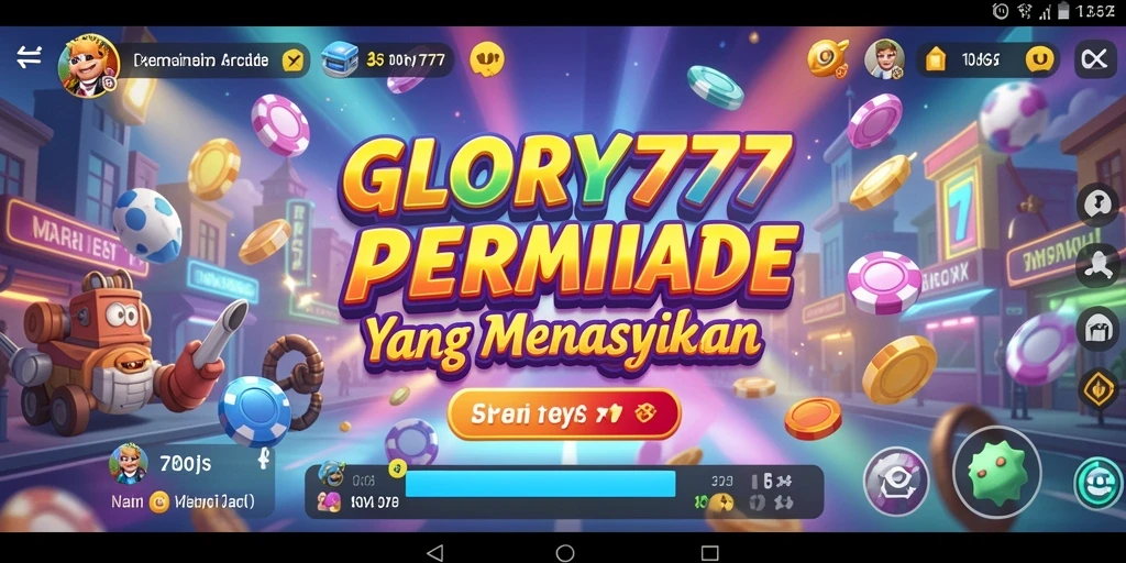 Tampilan gameplay seru dalam GLORY777 yang penuh aksi.