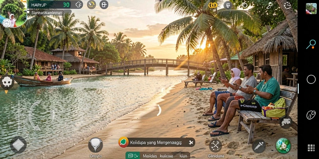 Tampilan gameplay HARAPJP yang menarik dan interaktif.