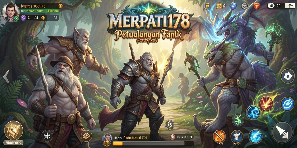 Tampilan gameplay RPG MERPATI178 yang menegangkan.