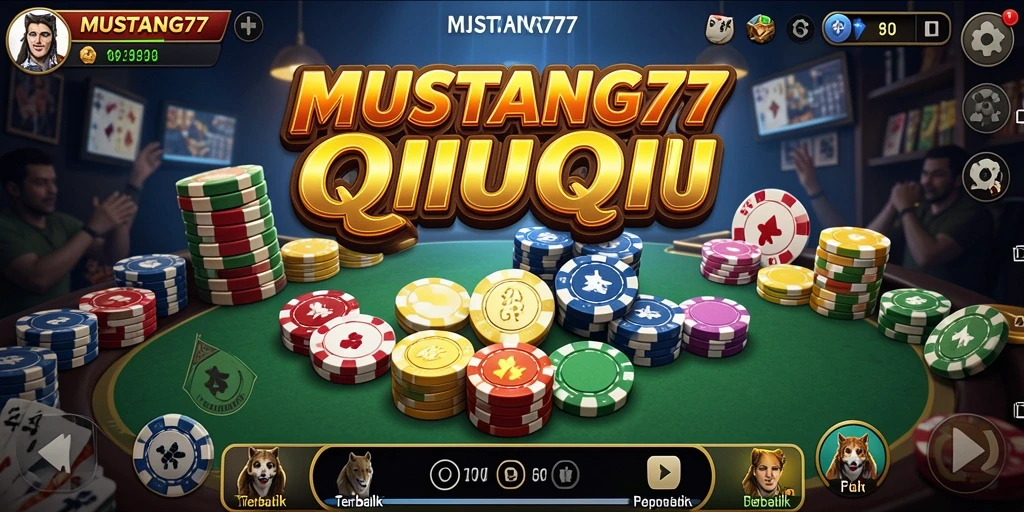 Screenshot gameplay QiuQiu yang menarik dan kompetitif.