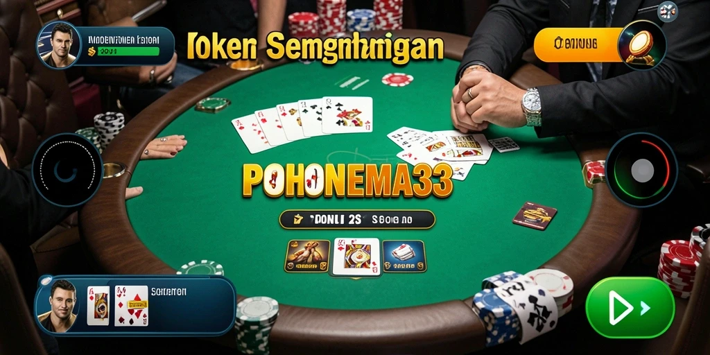 Tampilan gameplay seru di POHONEMAS33 dengan pemain dari berbagai tempat.