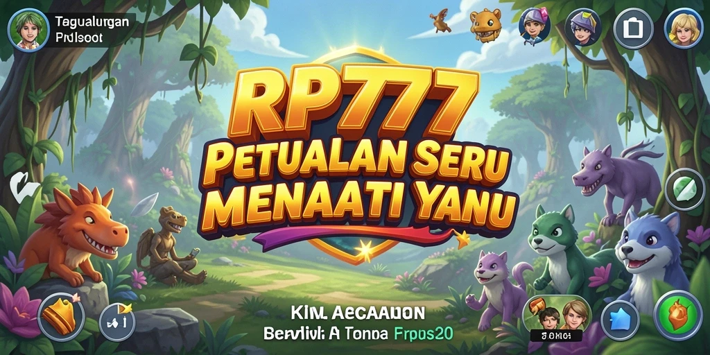 Screenshot dari gameplay RP777 yang seru dan menantang di dunia petualangan.