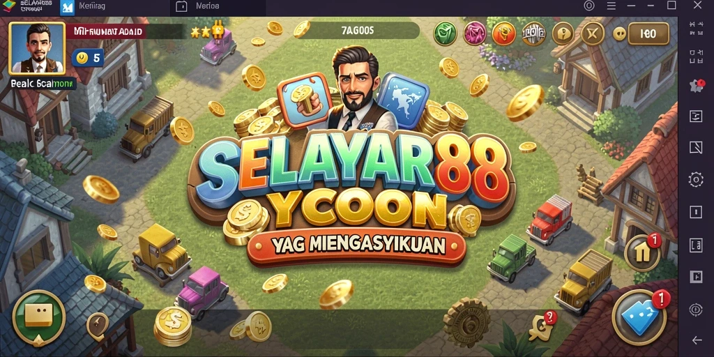 Tampilan gameplay Tycoon yang menarik dan interaktif.