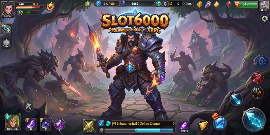 Tampilan gameplay seru di SLOT6000 dengan aksi petualangan yang mendebarkan.