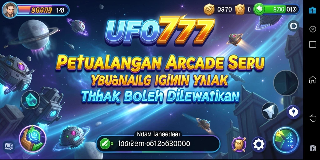 Screenshot UFO777 menampilkan aksi seru dan gameplay arcade yang menarik.